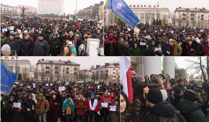 Belarus Protest 2017 Live
