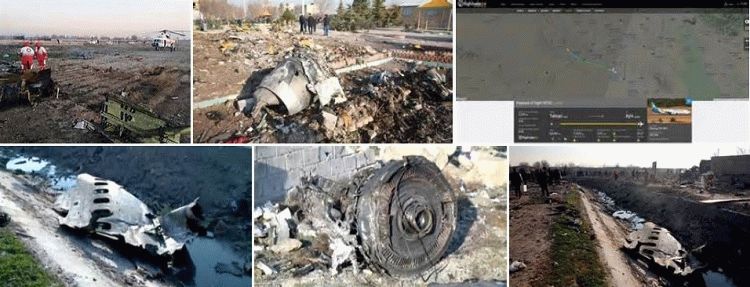 Iran Terror Boeing 2020 Crash